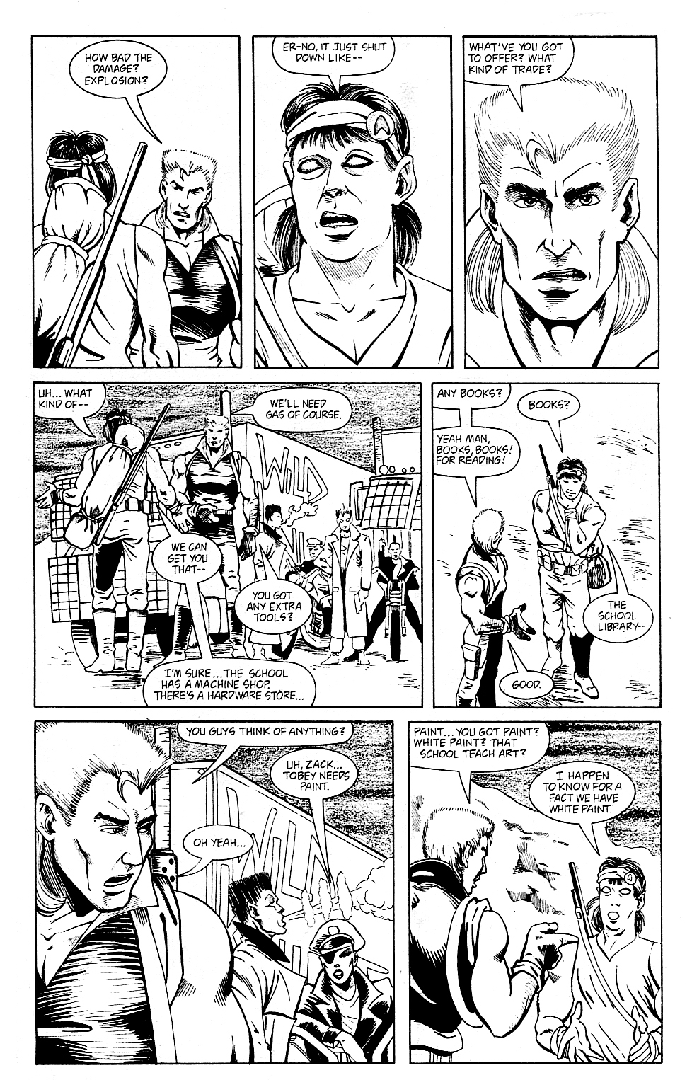 Read online Wild Knights comic -  Issue #1 - 11