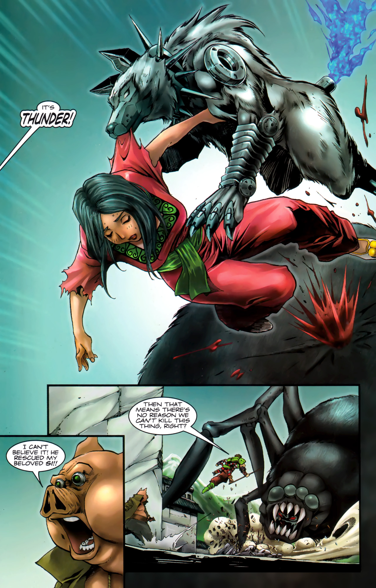 Read online Xin: Journey of the Monkey King comic -  Issue #3 - 21