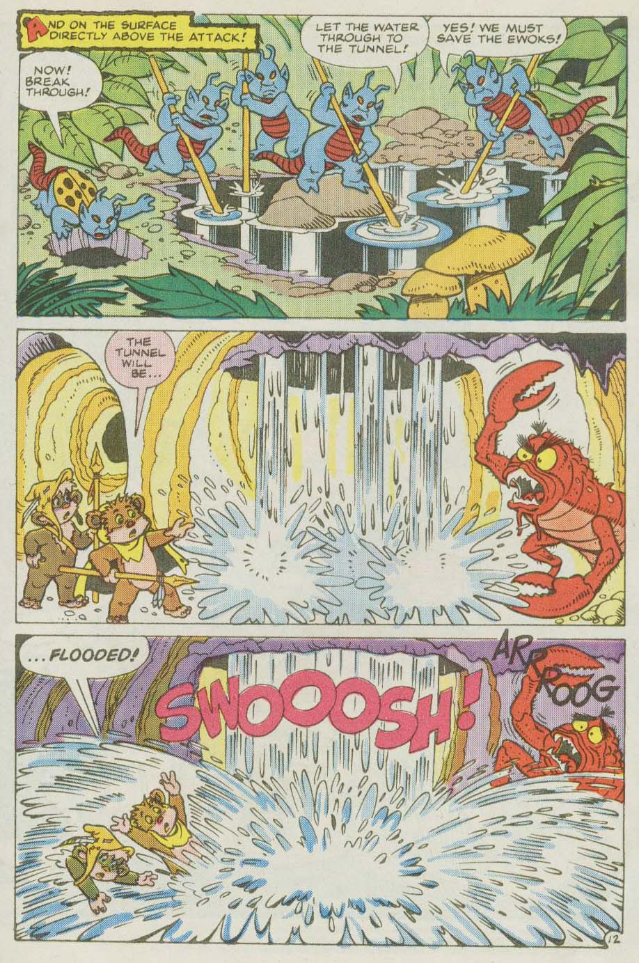 Read online Ewoks (1987) comic -  Issue #11 - 13
