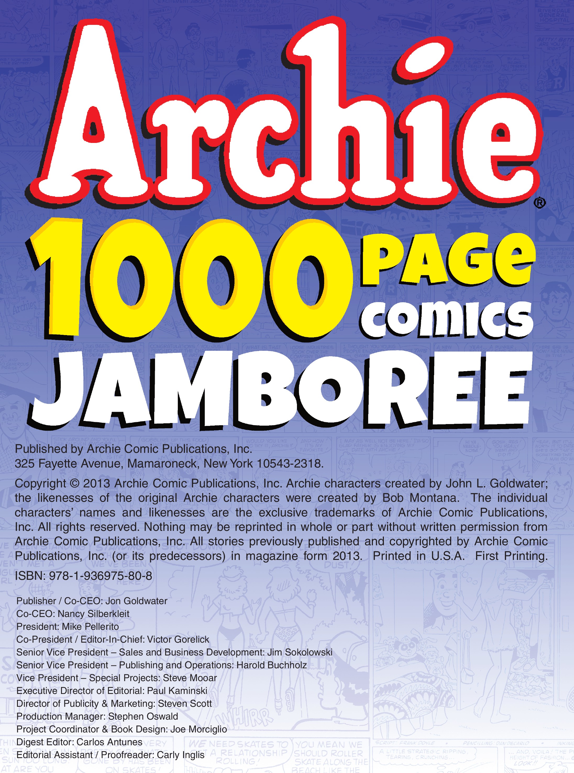 Read online Archie 1000 Page Comic Jamboree comic -  Issue # TPB (Part 1) - 2