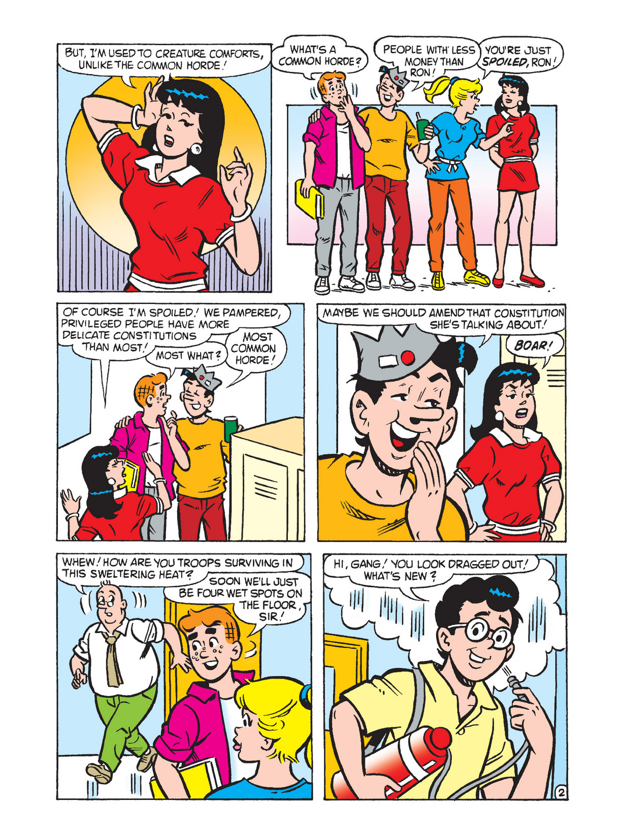 Read online Archie's Double Digest Magazine comic -  Issue #178 - 72