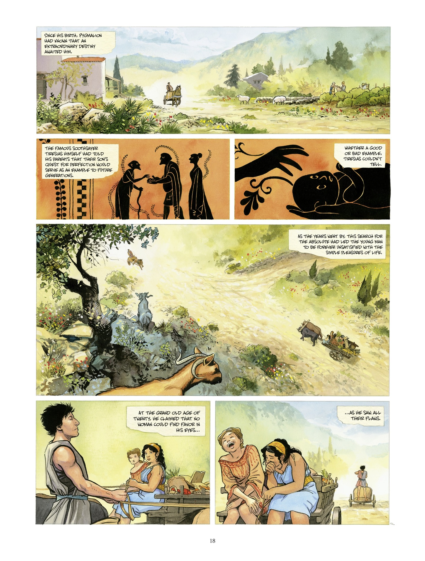 Read online Pygmalion and the Ivory Virgin comic -  Issue # TPB - 18