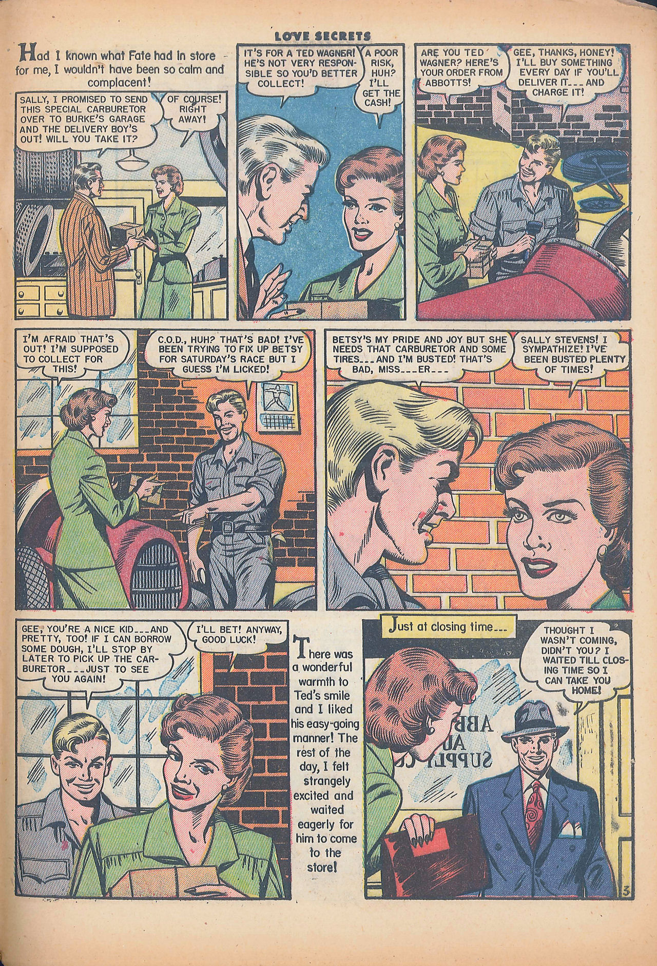 Read online Love Secrets (1953) comic -  Issue #42 - 29