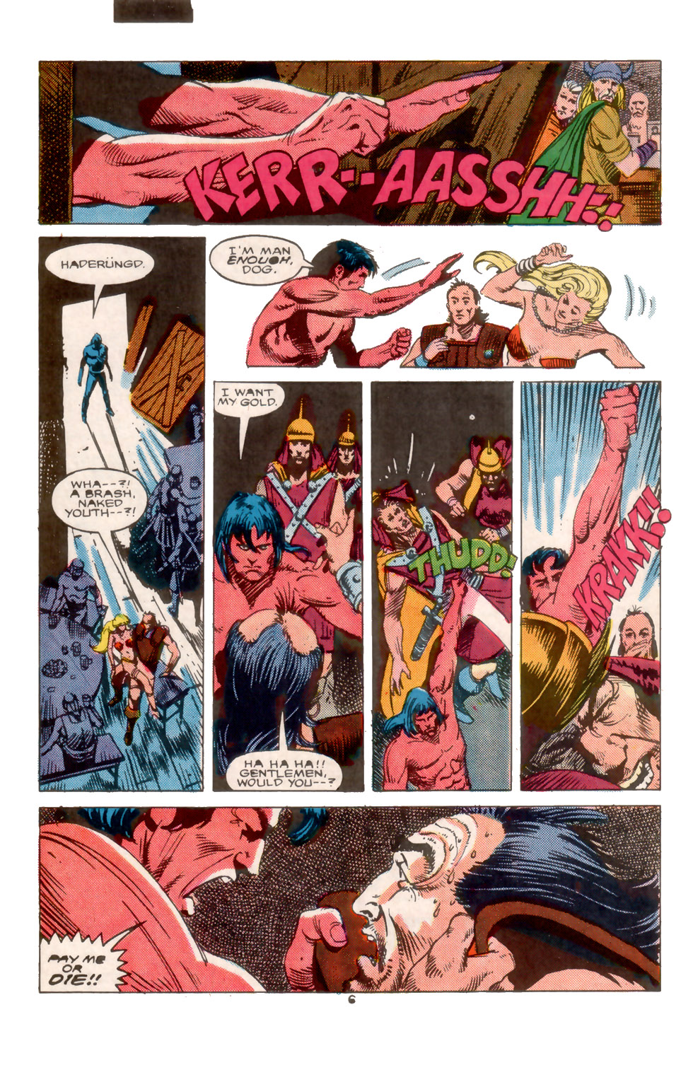 Read online Conan the Barbarian (1970) comic -  Issue #201 - 7