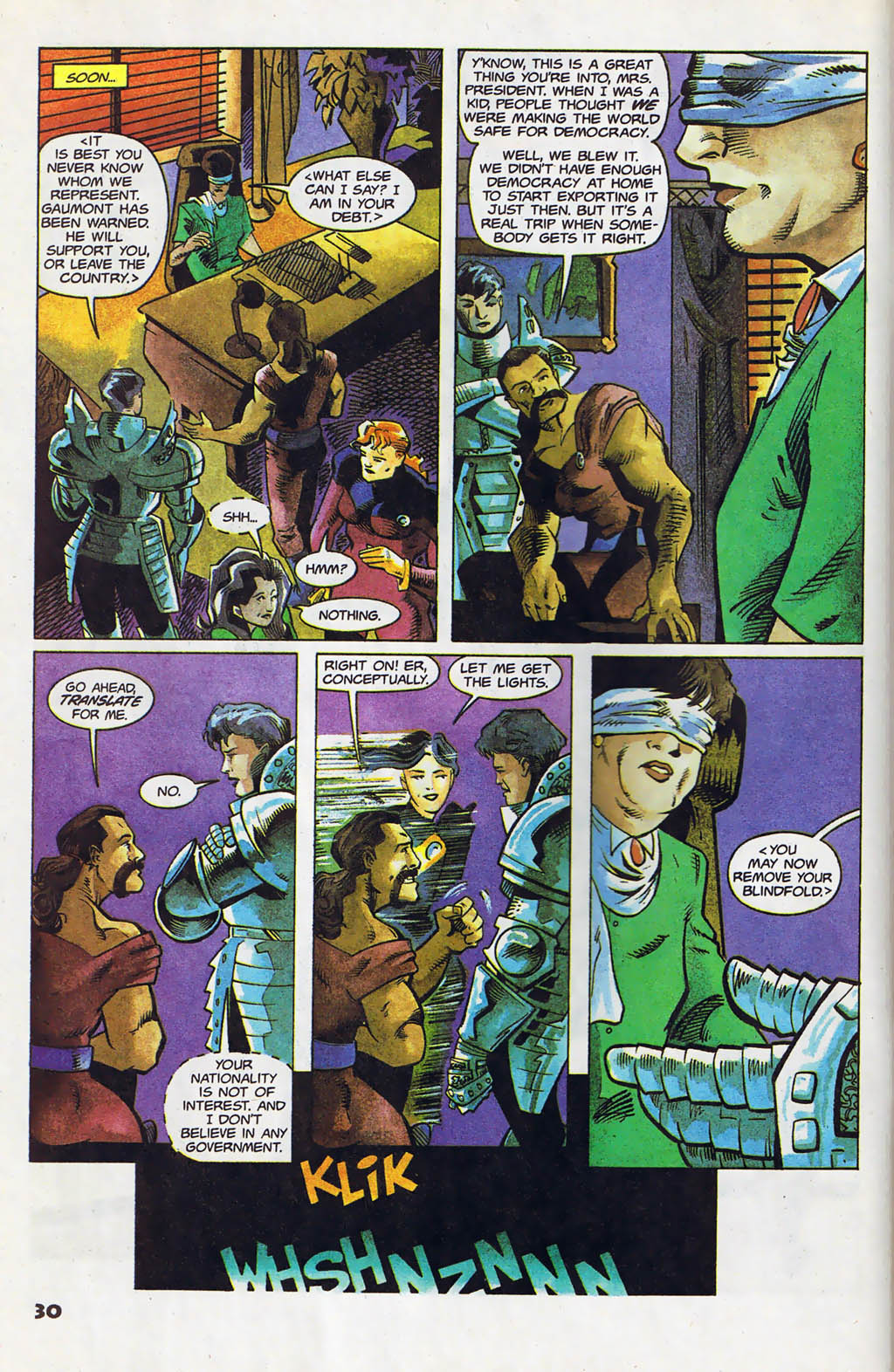 Read online Shadow Cabinet comic -  Issue #5 - 22