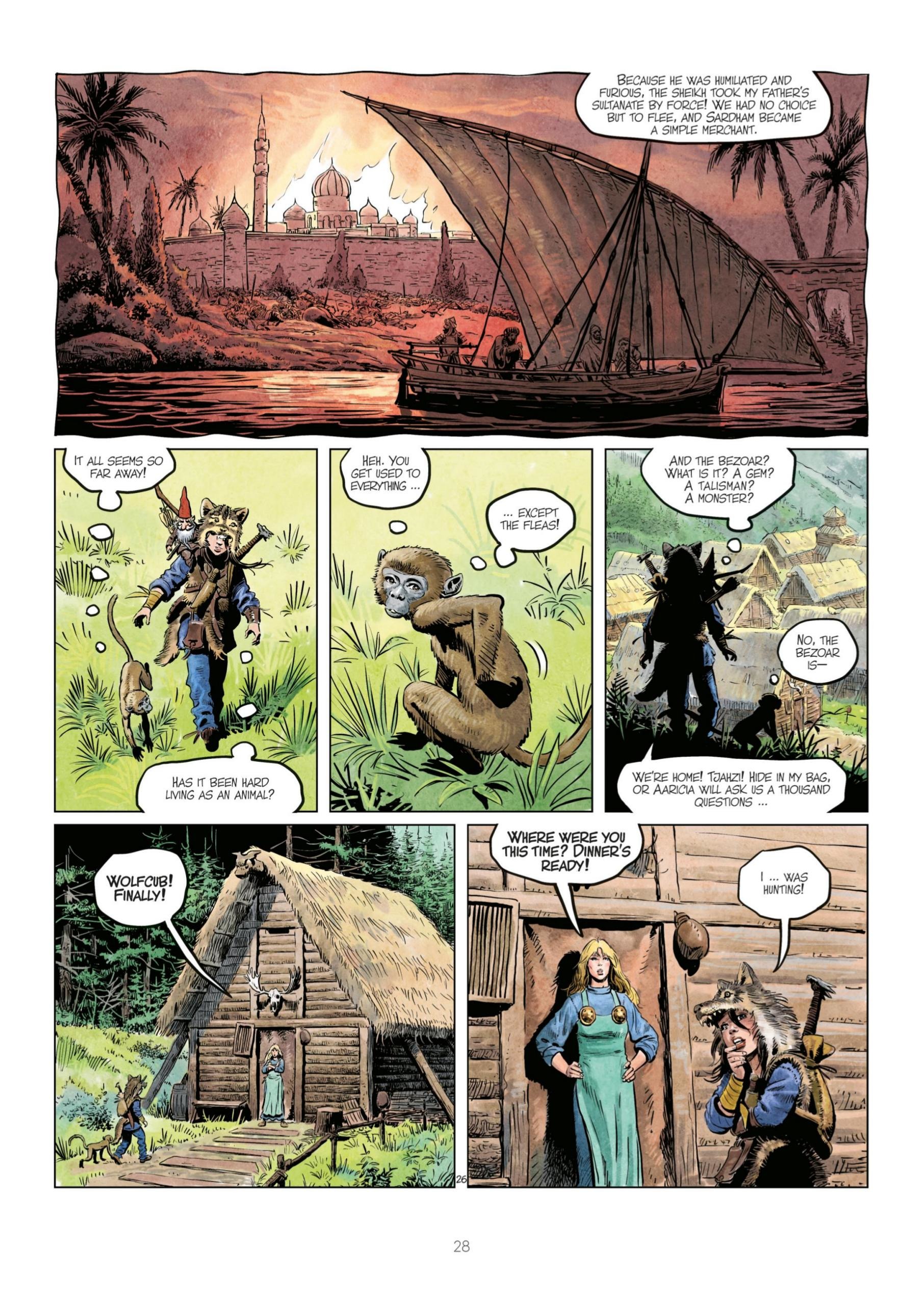 Read online The World of Thorgal: Wolfcub comic -  Issue #6 - 30