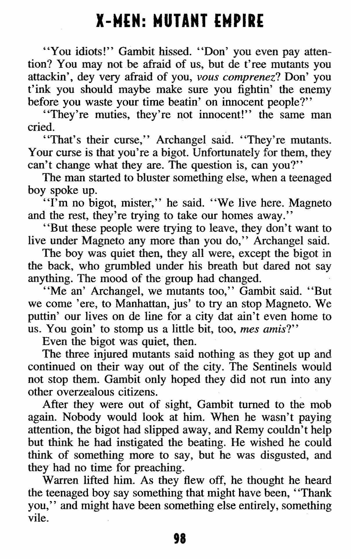 Read online X-Men: Mutant Empire comic -  Issue # TPB 3 (Part 1) - 97