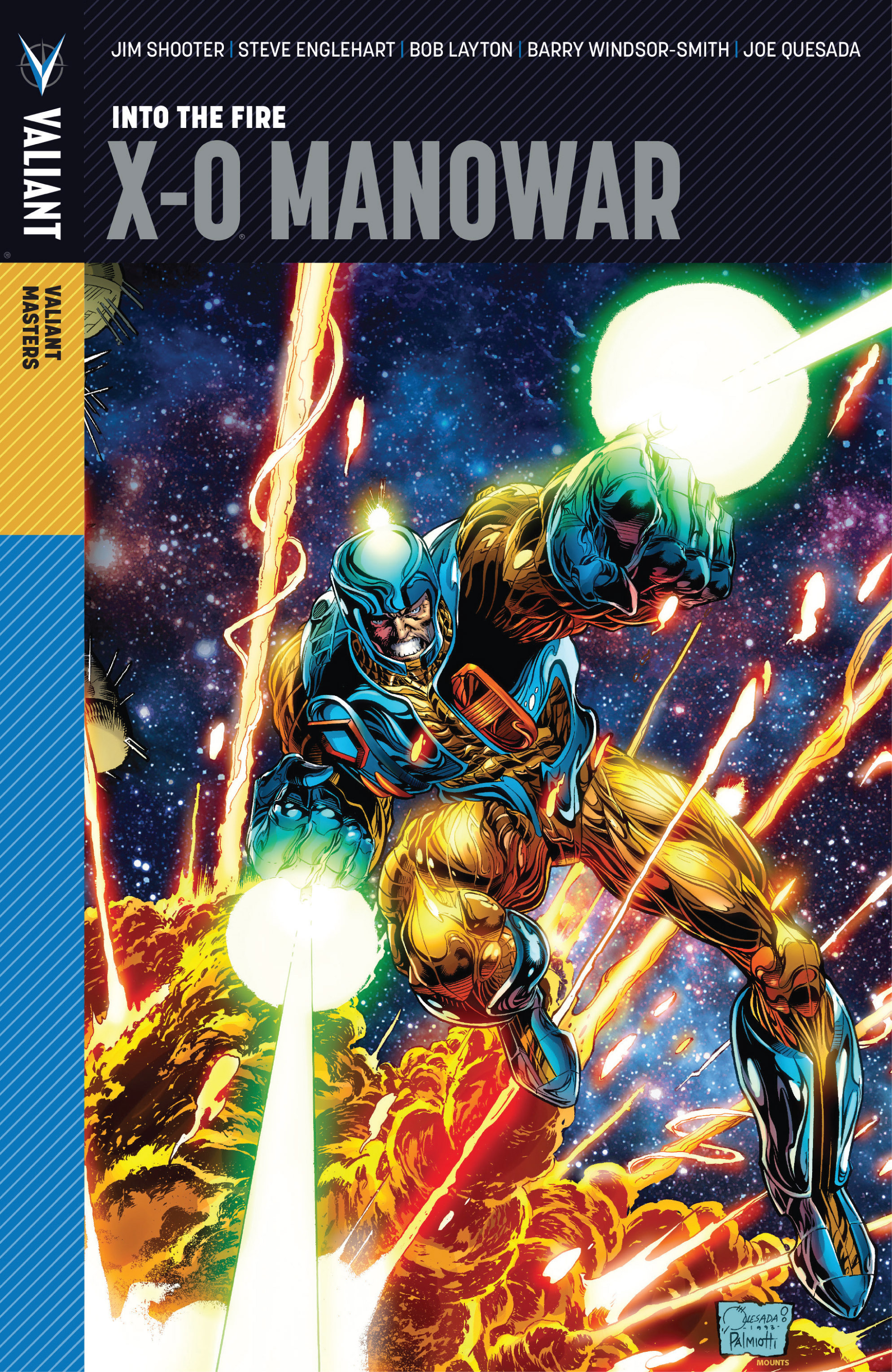 Read online Valiant Masters X-O Manowar: Into the Fire comic -  Issue # TPB (Part 1) - 1