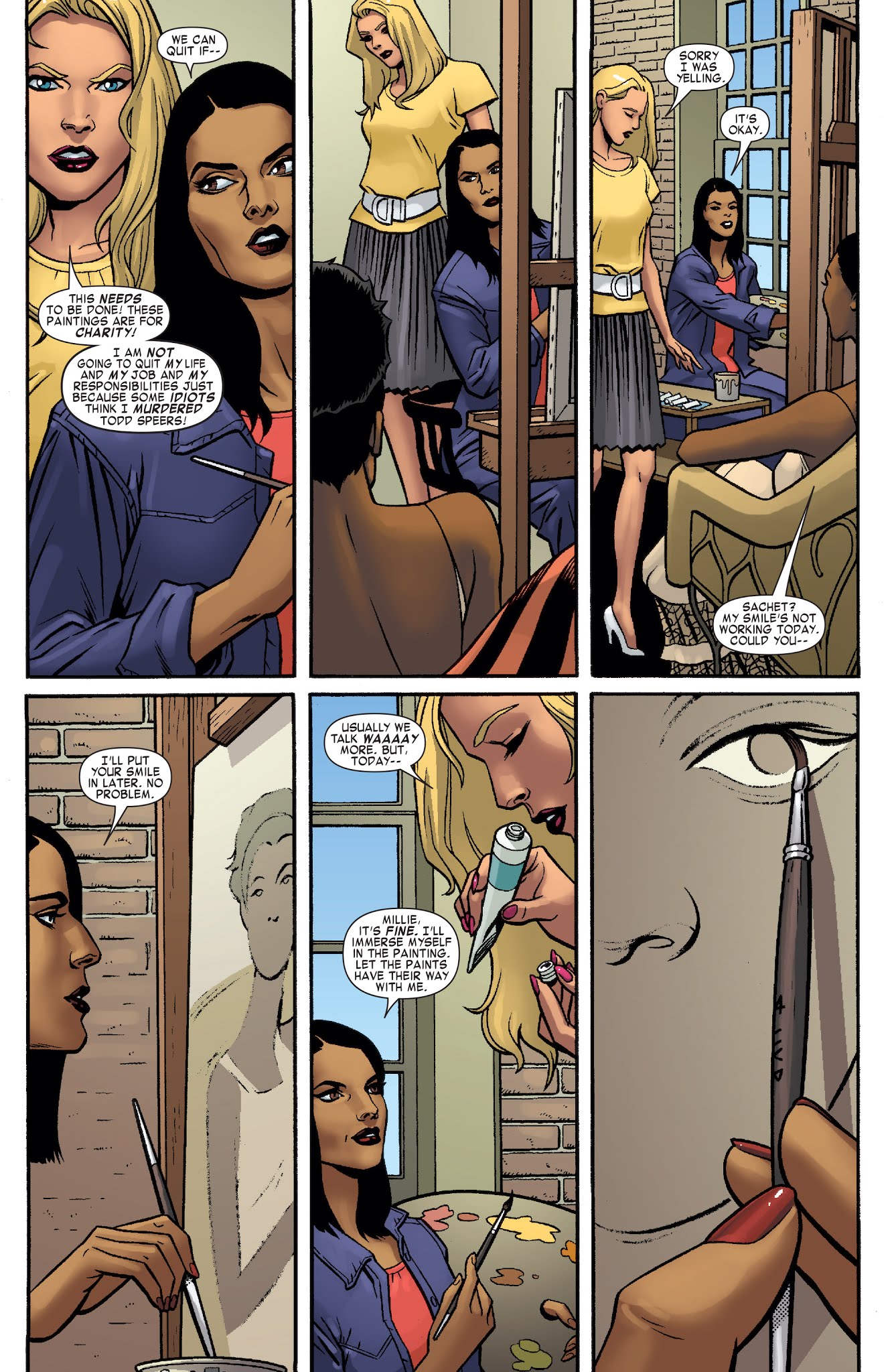 Read online Models, Inc. comic -  Issue #2 - 17