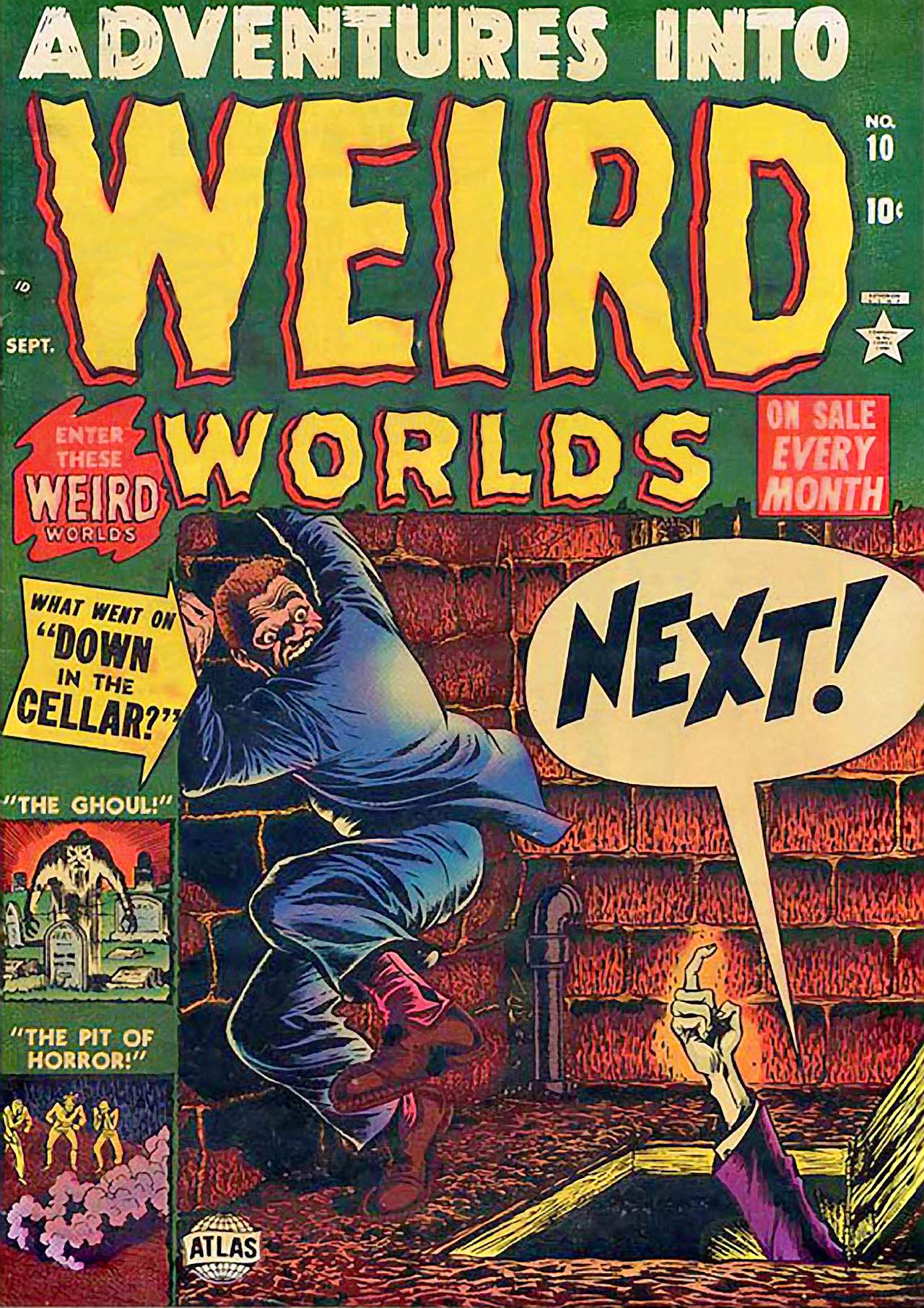 Read online Adventures into Weird Worlds comic -  Issue #10 - 1