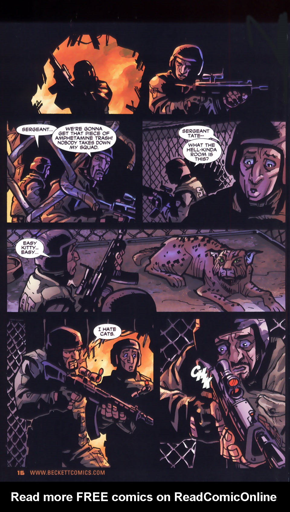 Read online Terminator 3 comic -  Issue #5 - 18