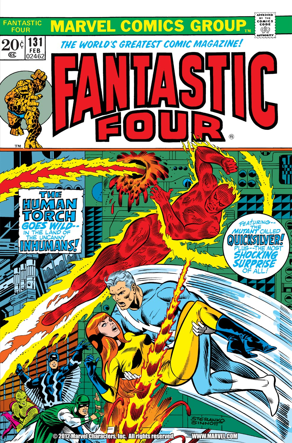 Read online Fantastic Four (1961) comic -  Issue #131 - 1