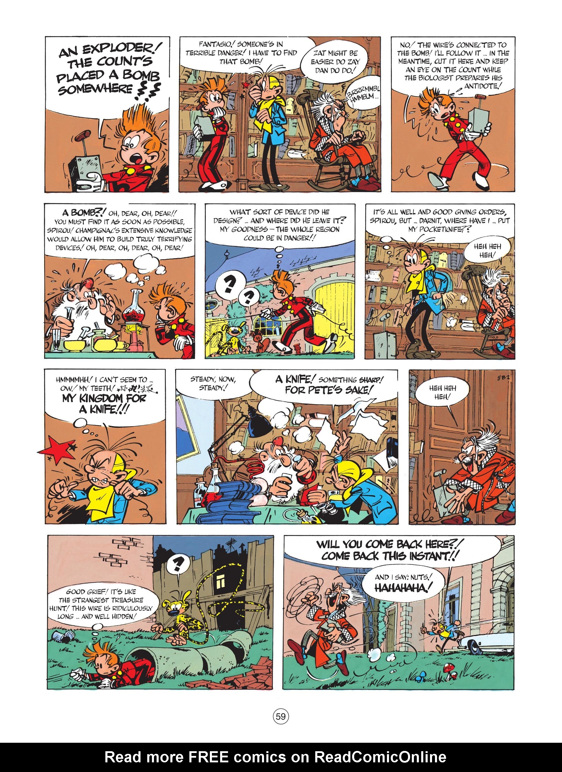 Read online Spirou & Fantasio (2009) comic -  Issue #19 - 61