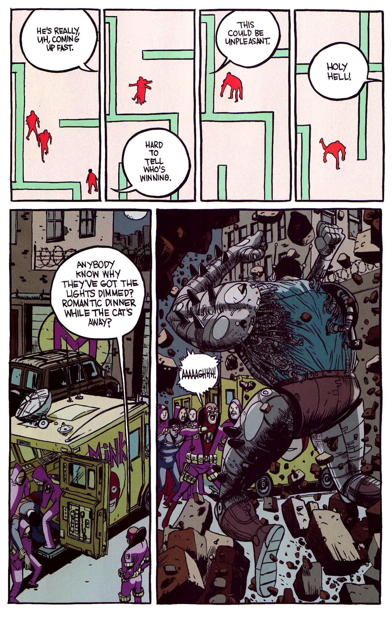 Read online Omega: The Unknown (2007) comic -  Issue #5 - 11