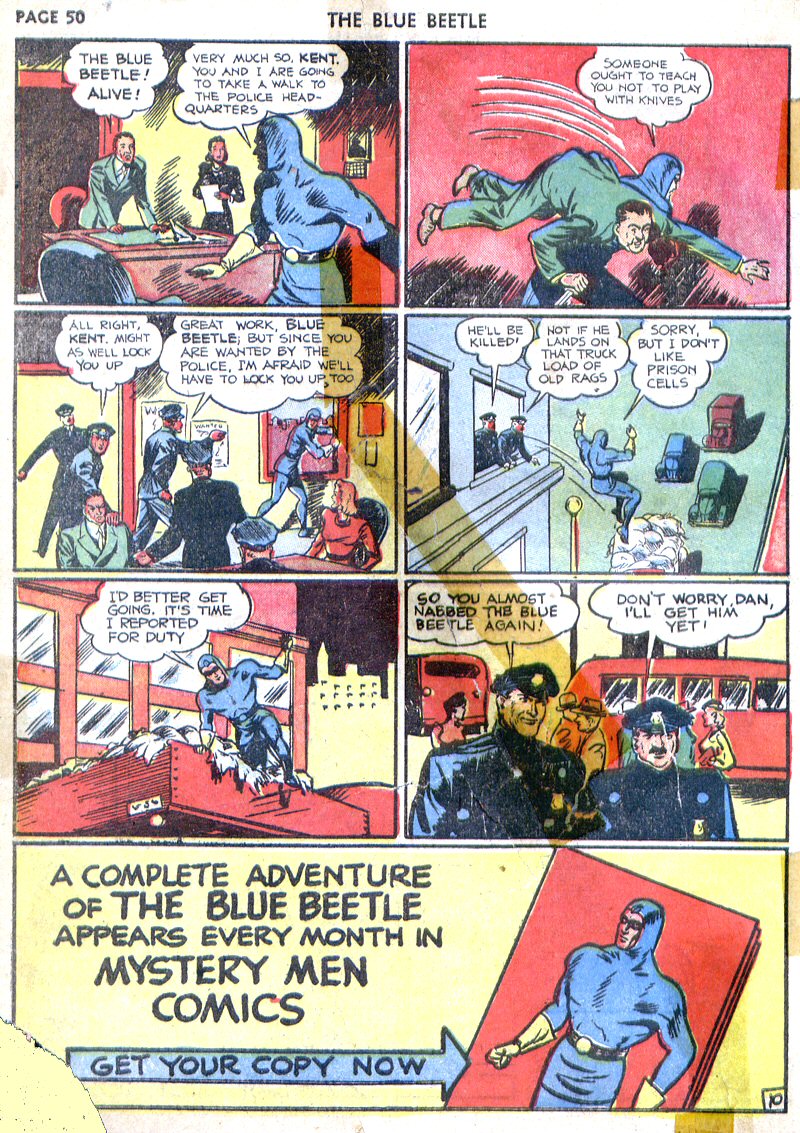 Read online The Blue Beetle comic -  Issue #4 - 51