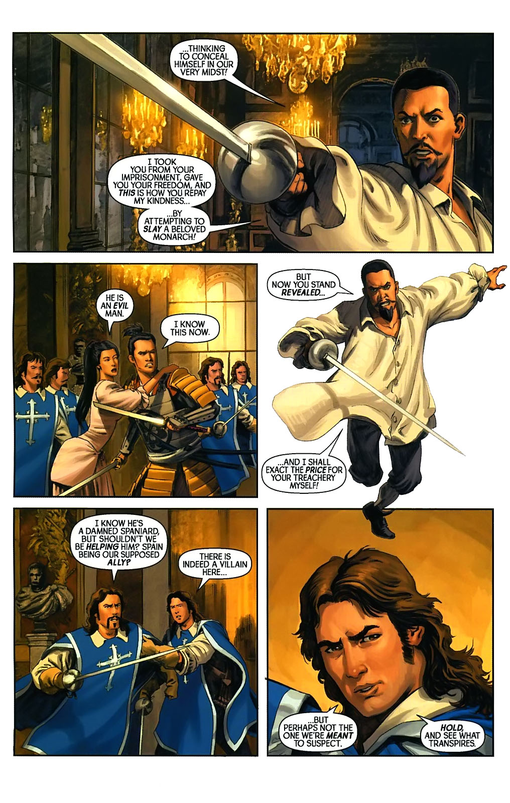 Read online Samurai: Heaven and Earth comic -  Issue #5 - 16