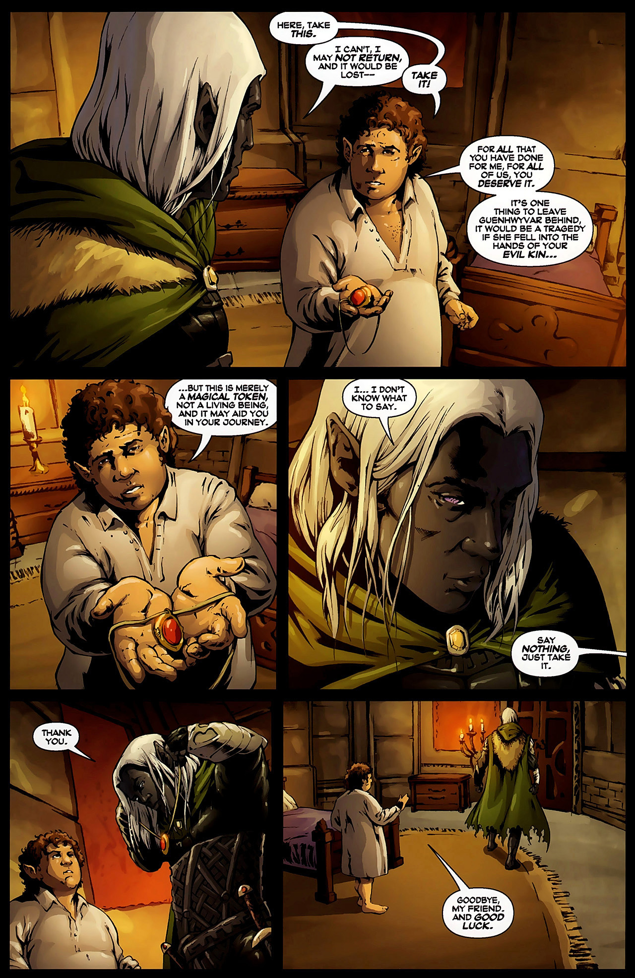 Read online Forgotten Realms: Starless Night comic -  Issue # Full - 4