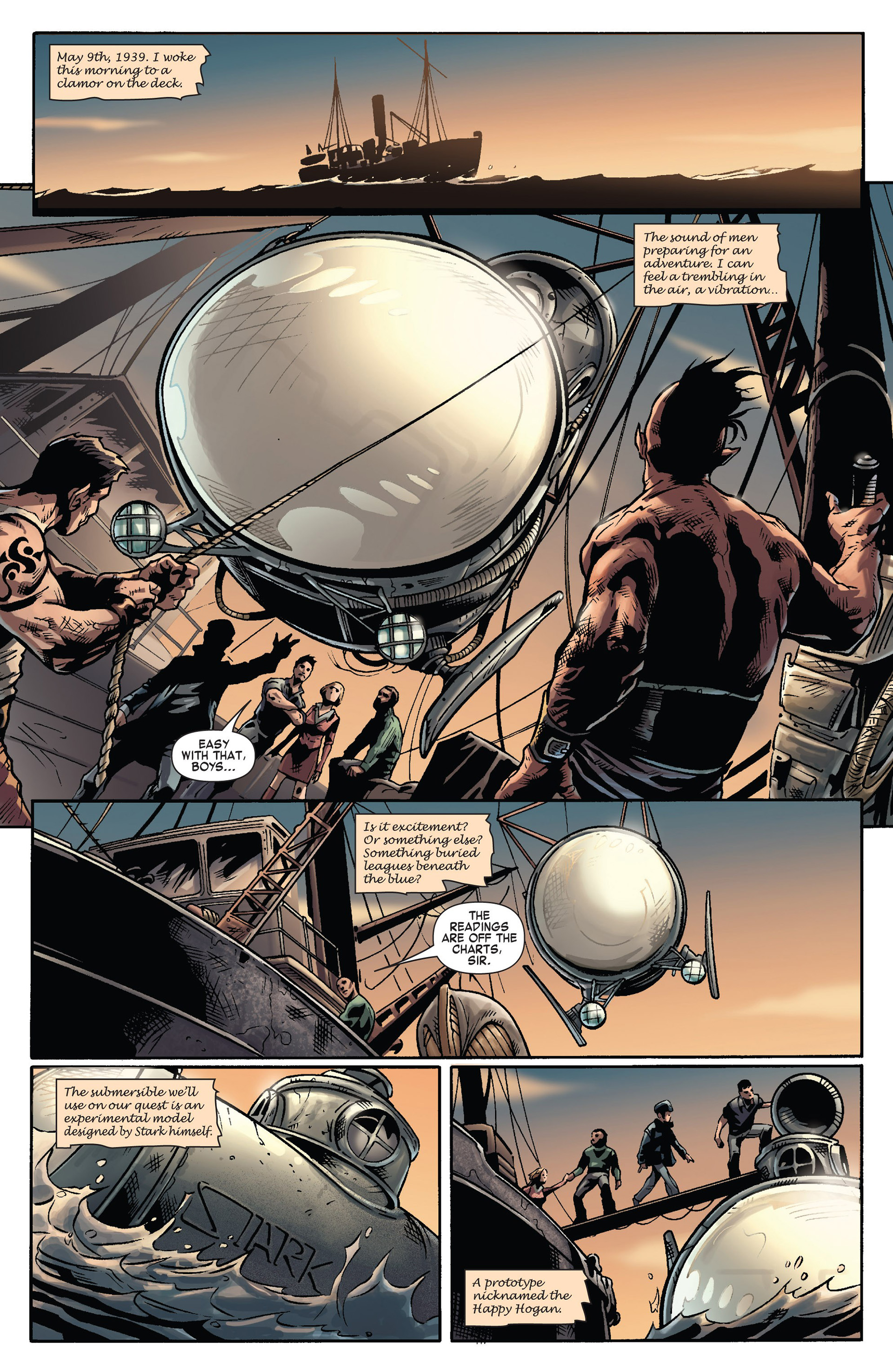 Read online Iron Man Noir comic -  Issue #2 - 10