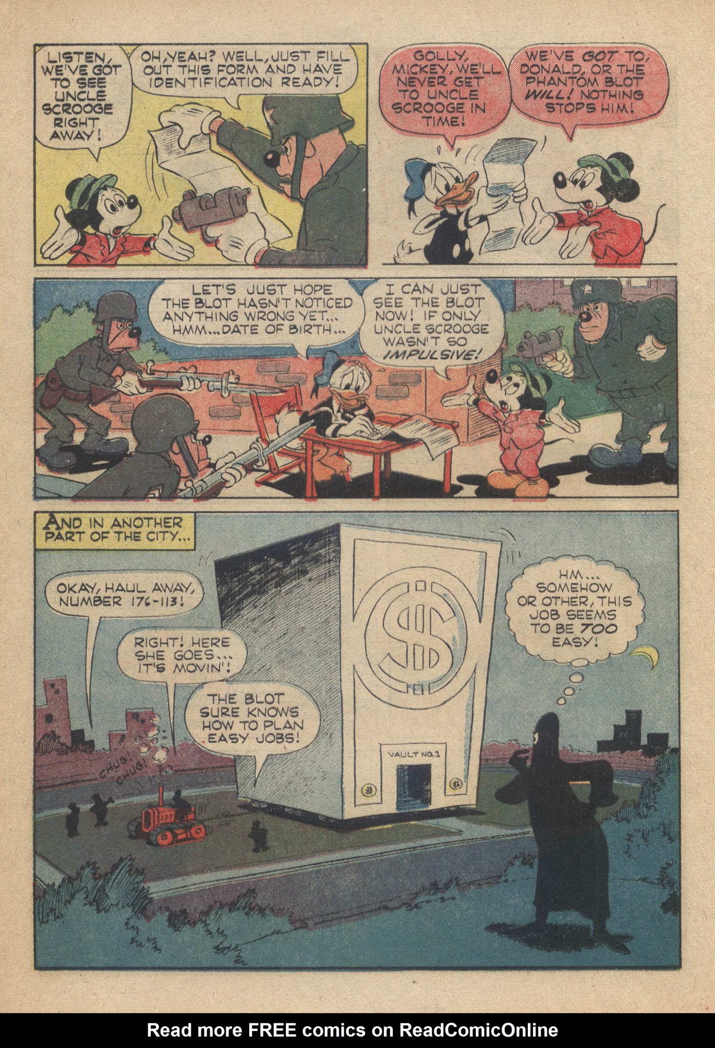 Read online Walt Disney's The Phantom Blot comic -  Issue #3 - 12