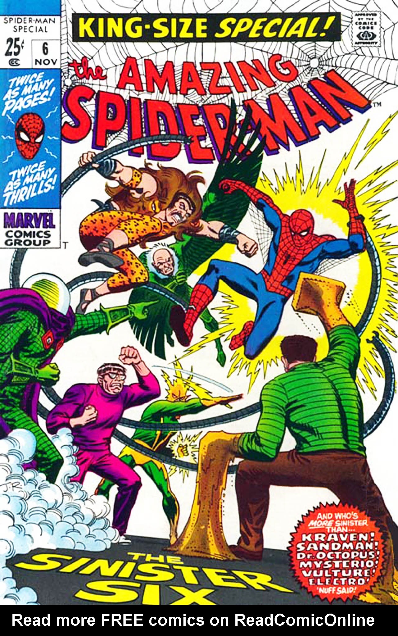 Read online The Amazing Spider-Man (1963) comic -  Issue # _Annual 6 - 1