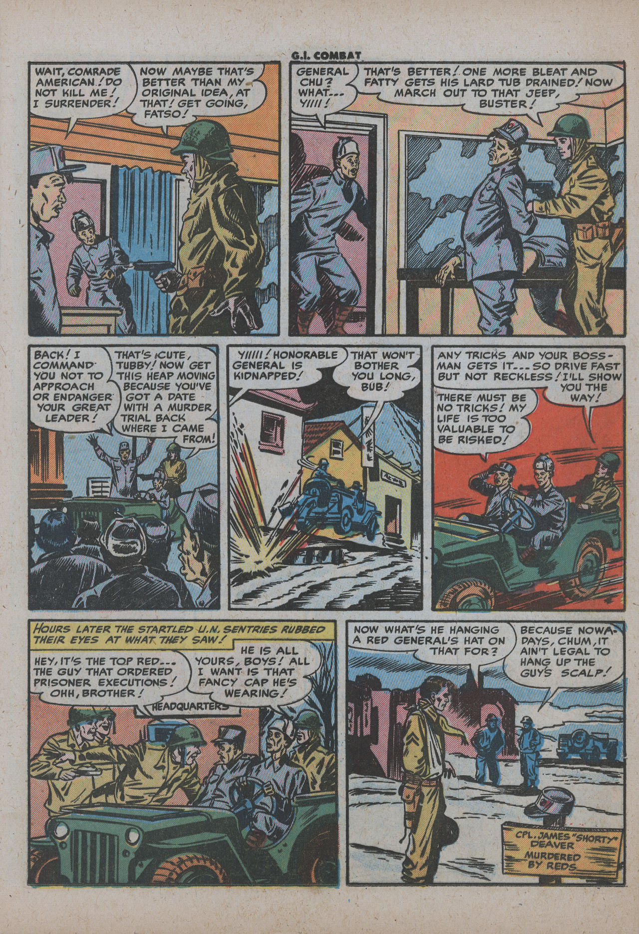 Read online G.I. Combat (1952) comic -  Issue #22 - 17