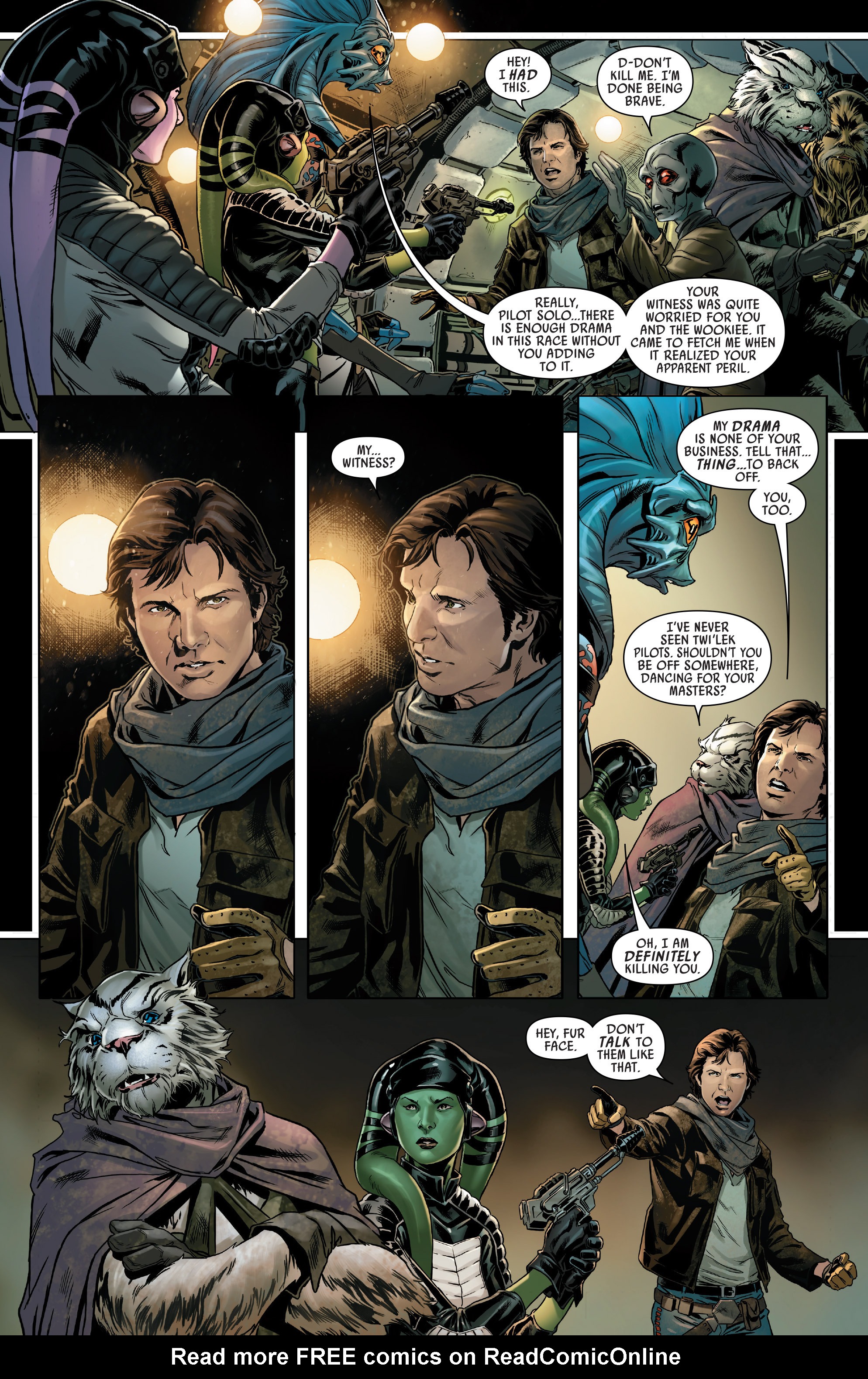 Read online Han Solo comic -  Issue #4 - 9