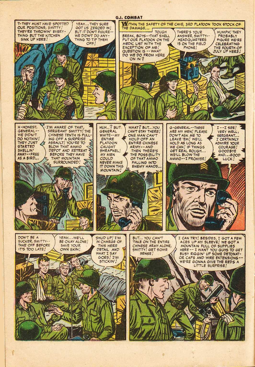 Read online G.I. Combat (1952) comic -  Issue #13 - 14