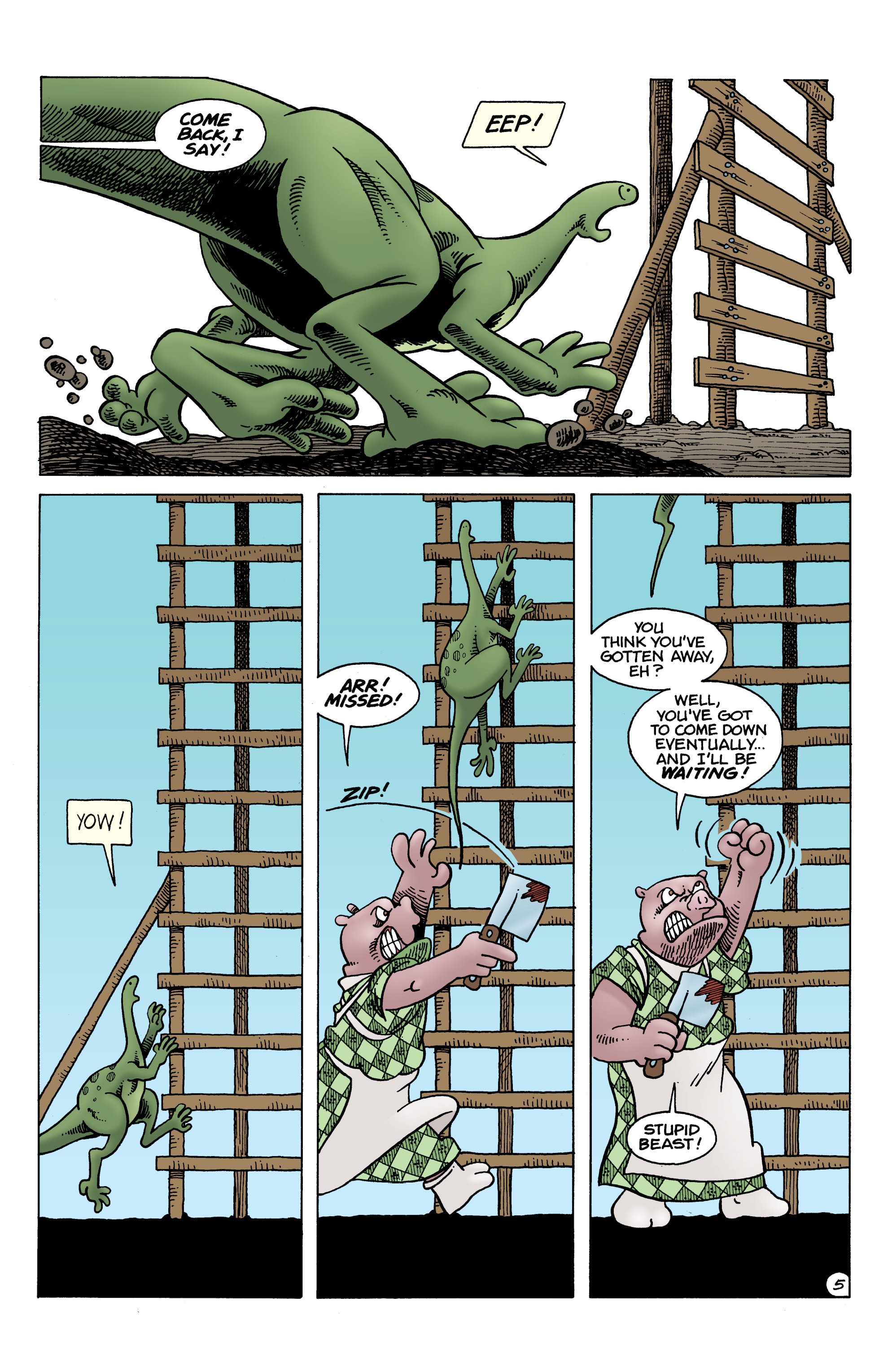 Read online Usagi Yojimbo: Wanderer’s Road comic -  Issue #1 - 7