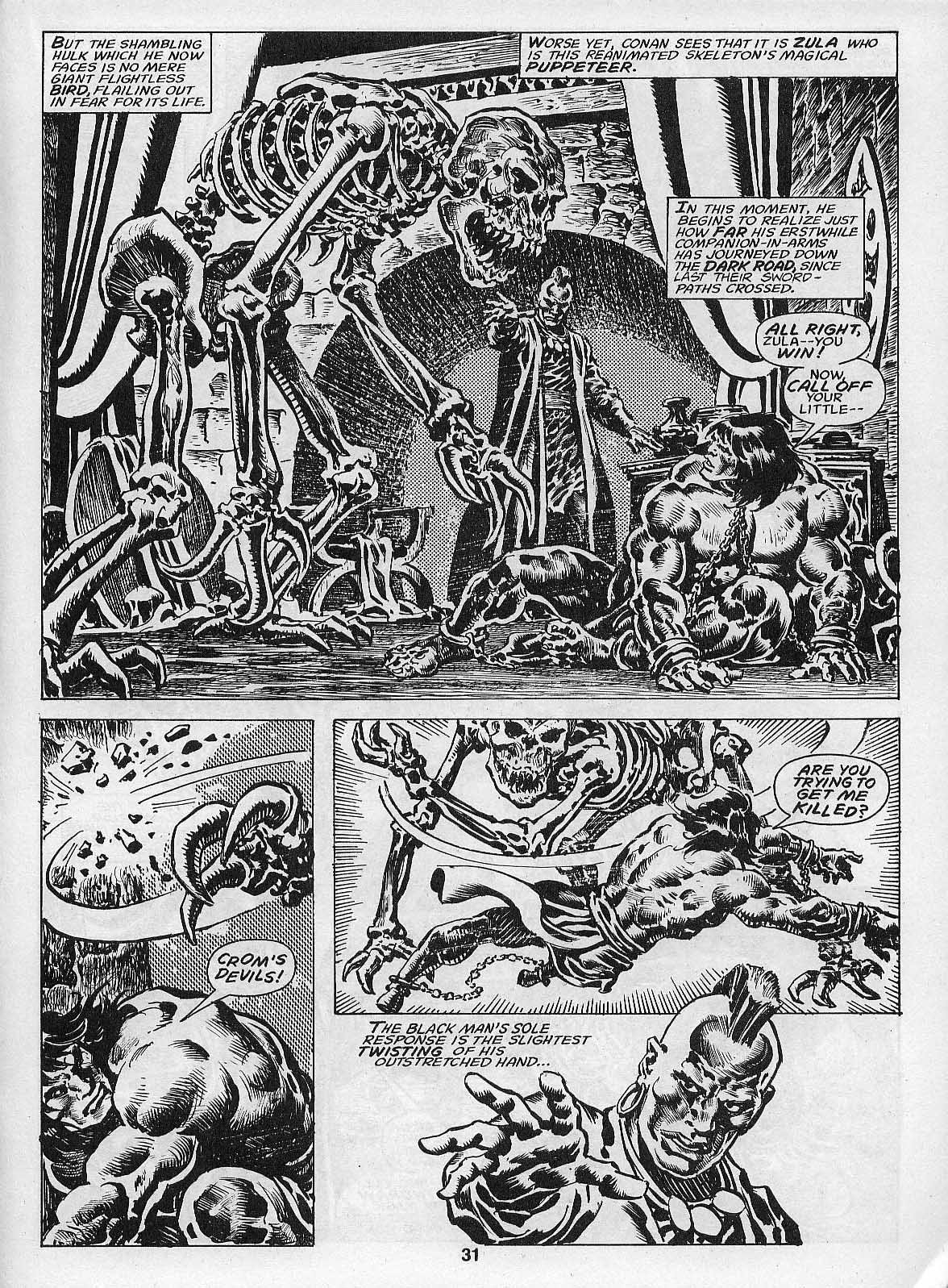The Savage Sword Of Conan issue 205 - Page 33
