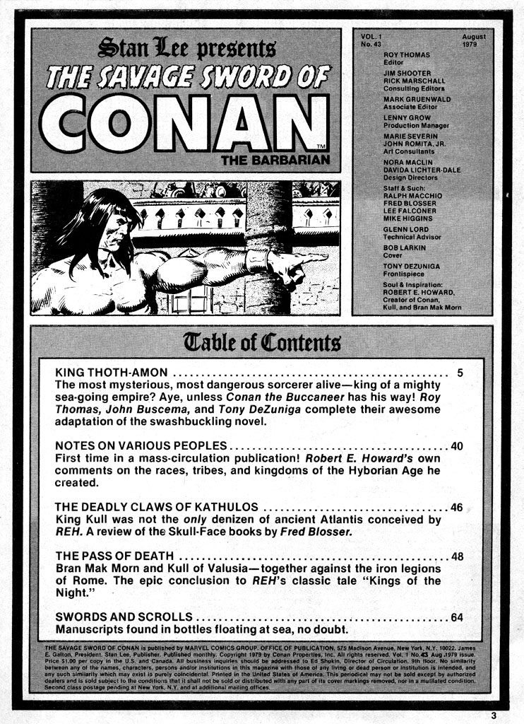 Read online The Savage Sword Of Conan comic -  Issue #43 - 3