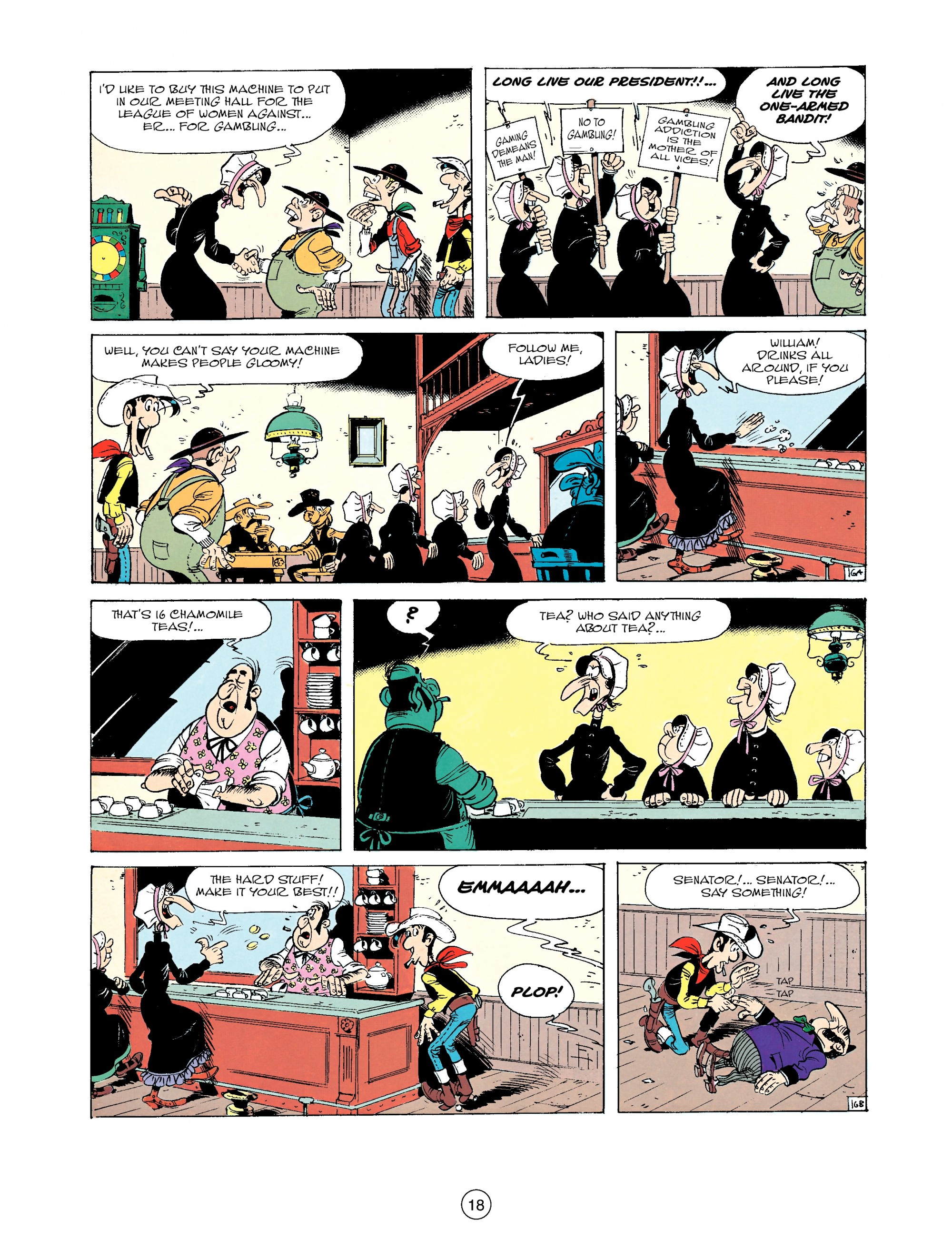 Read online A Lucky Luke Adventure comic -  Issue #33 - 18