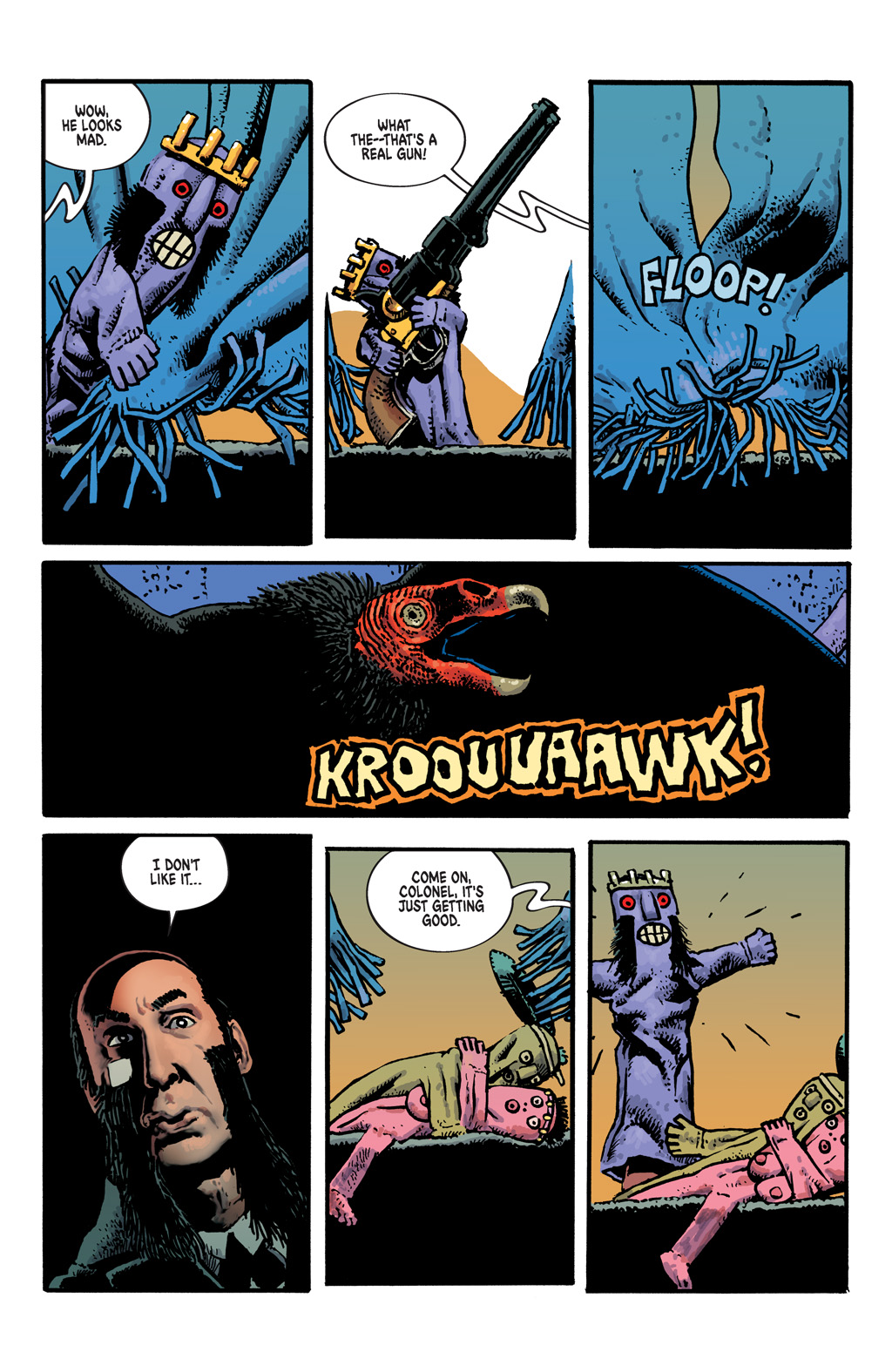 Read online Edgar Allan Poe's The Conqueror Worm comic -  Issue # Full - 17