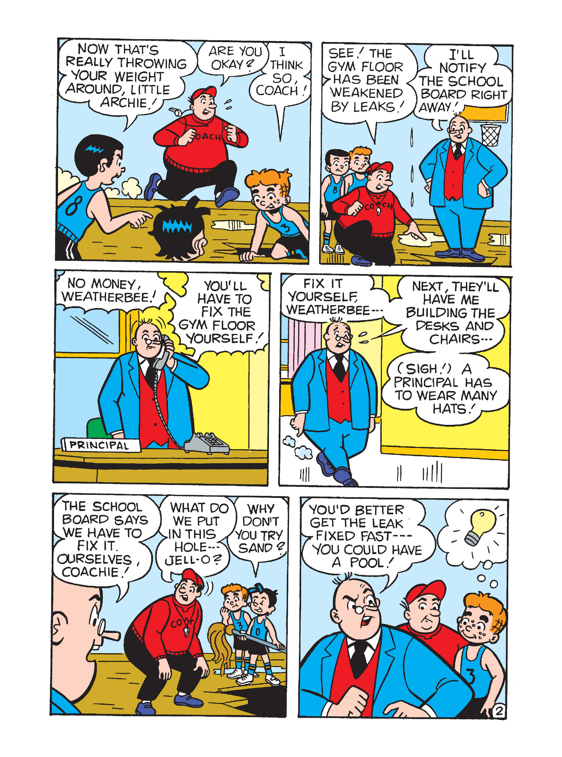 Read online Archie's Funhouse Double Digest comic -  Issue #12 - 129