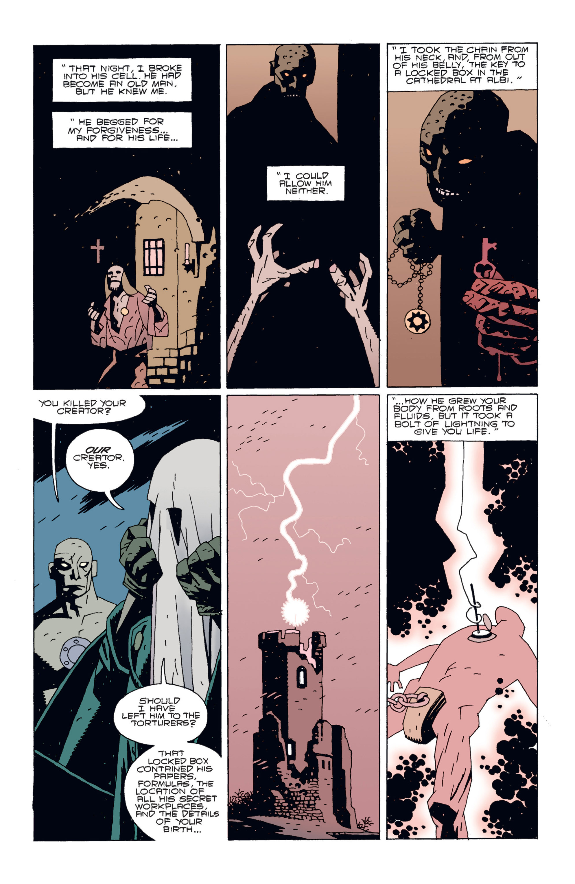 Read online Hellboy comic -  Issue #3 - 136