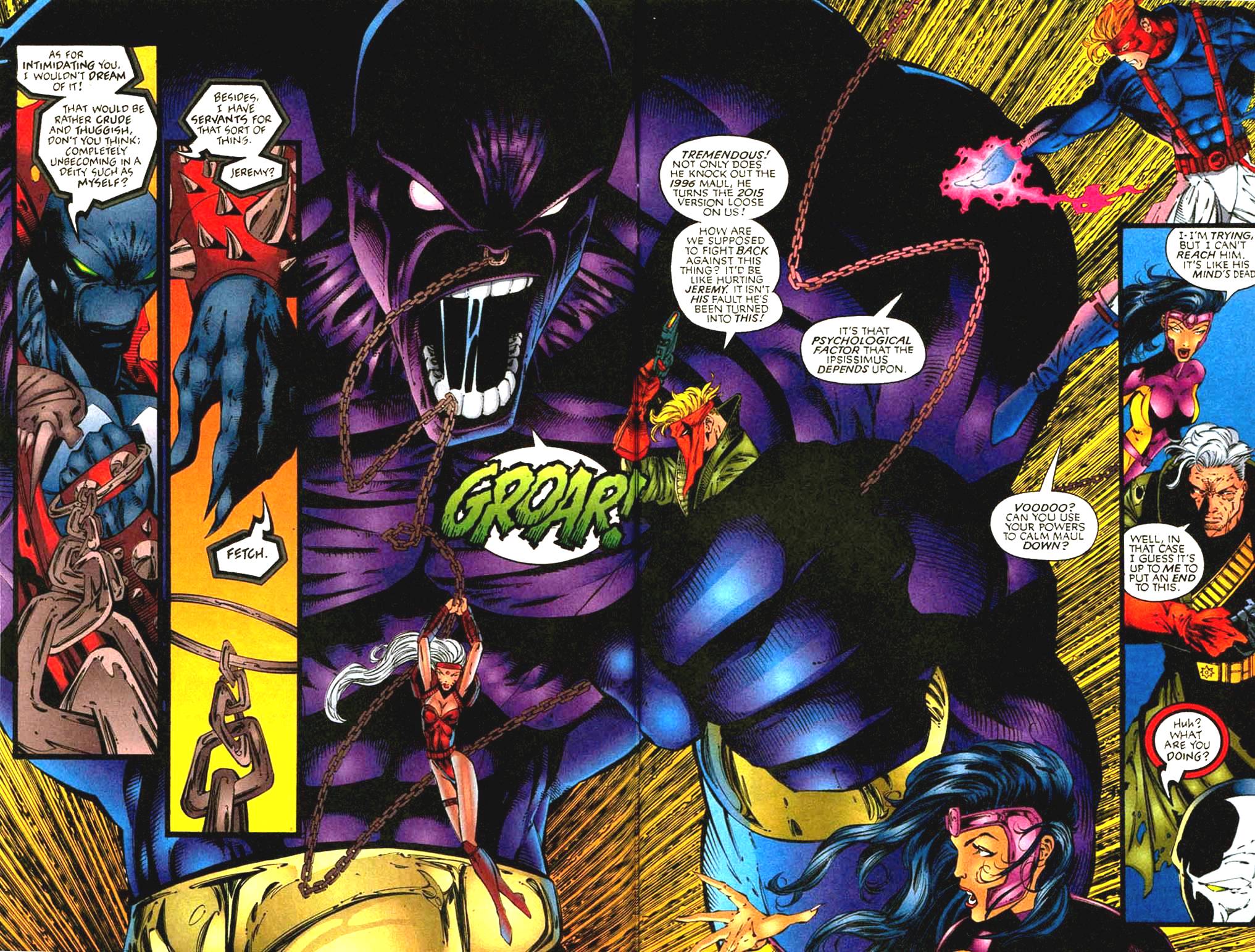 Read online Spawn/WildC.A.T.s comic -  Issue #4 - 4