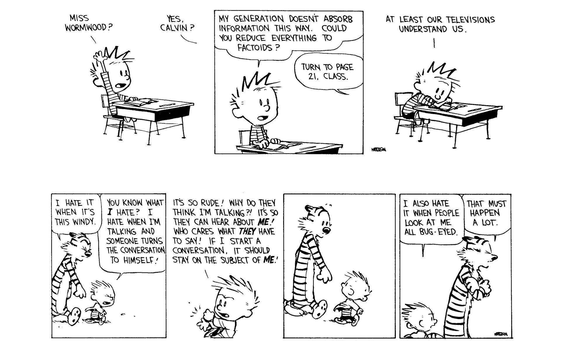 Read online Calvin and Hobbes comic -  Issue #9 - 91