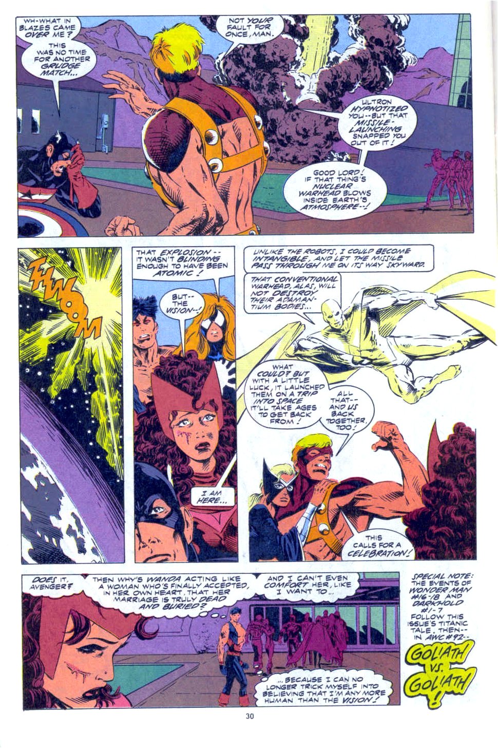 Read online Avengers West Coast (1989) comic -  Issue #91 - 23