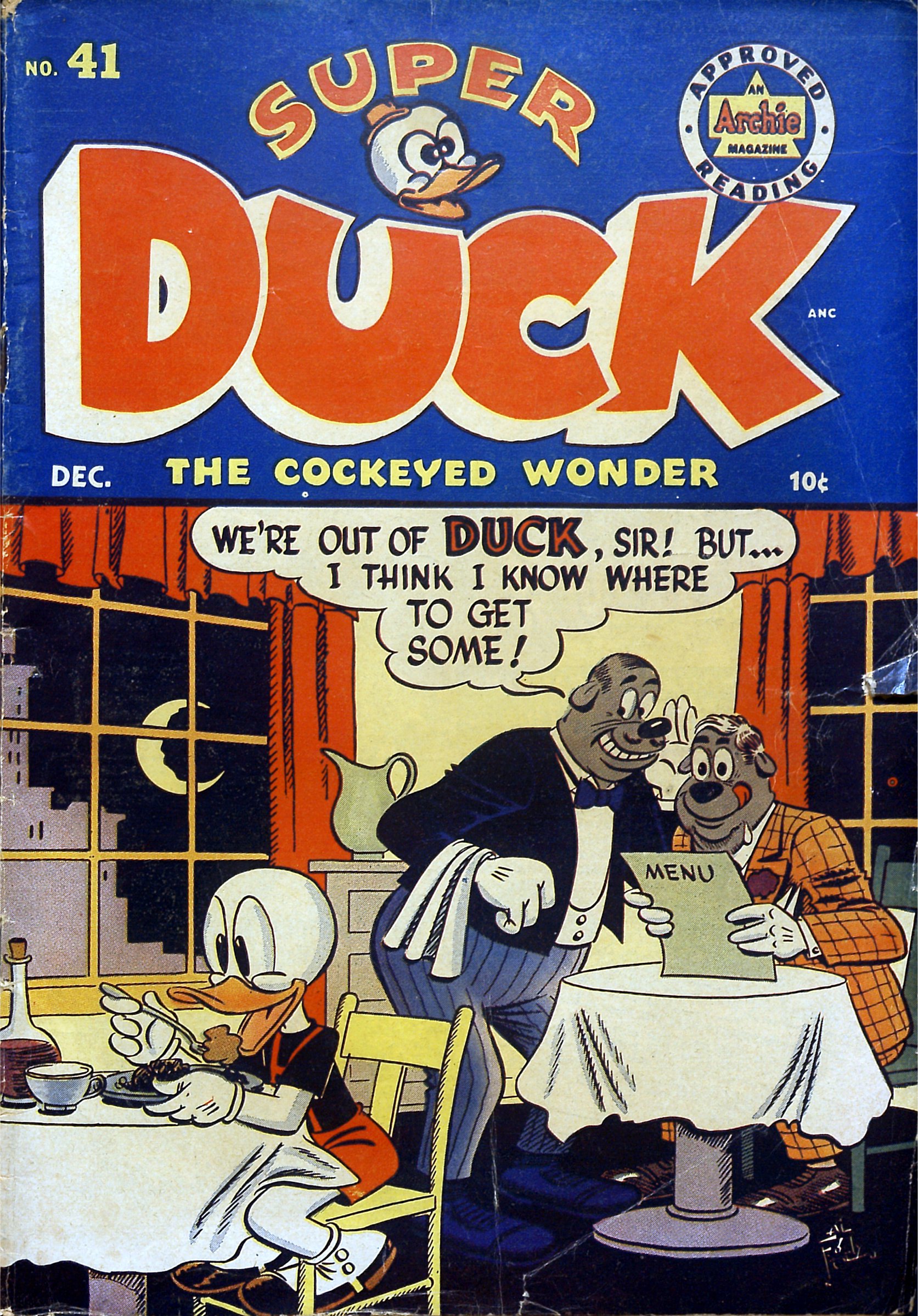 Read online Super Duck Comics comic -  Issue #41 - 1