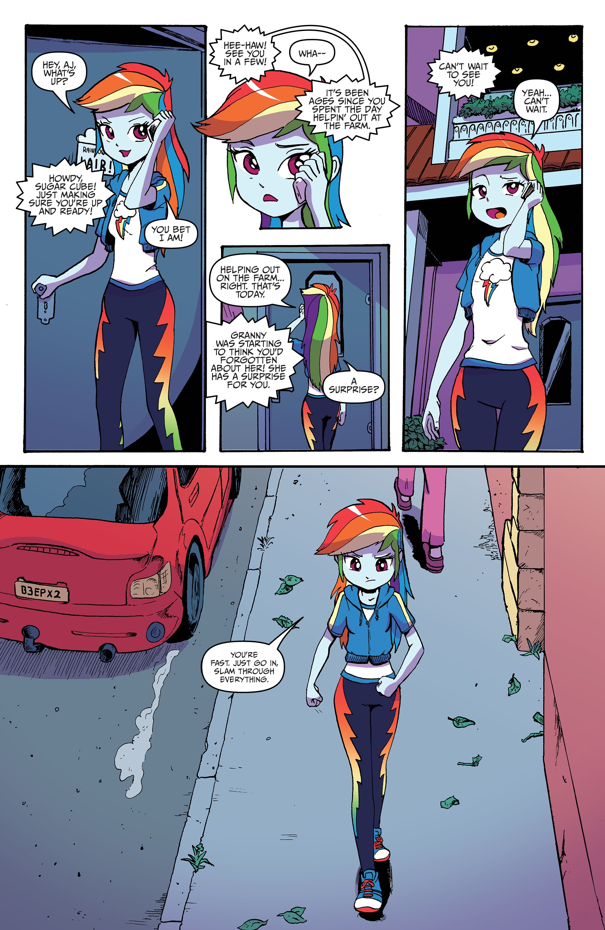 Read online My Little Pony Equestria Girls: Canterlot High: March Radness comic -  Issue # Full - 16