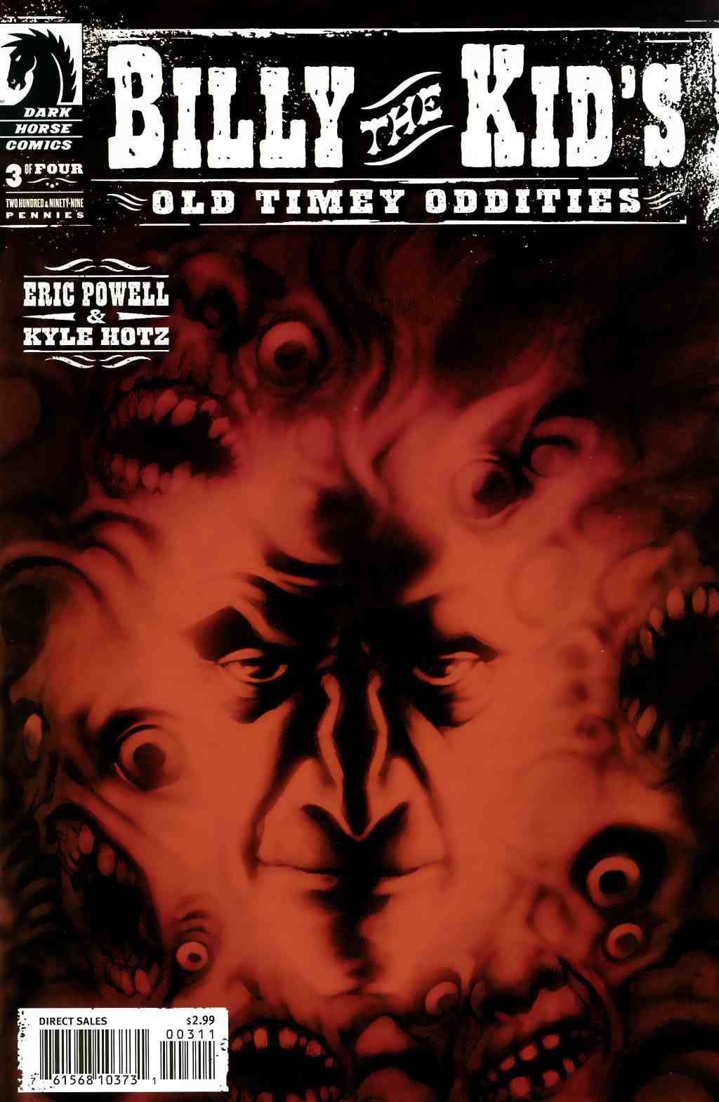 Read online Billy the Kid's Old Timey Oddities comic -  Issue #3 - 1