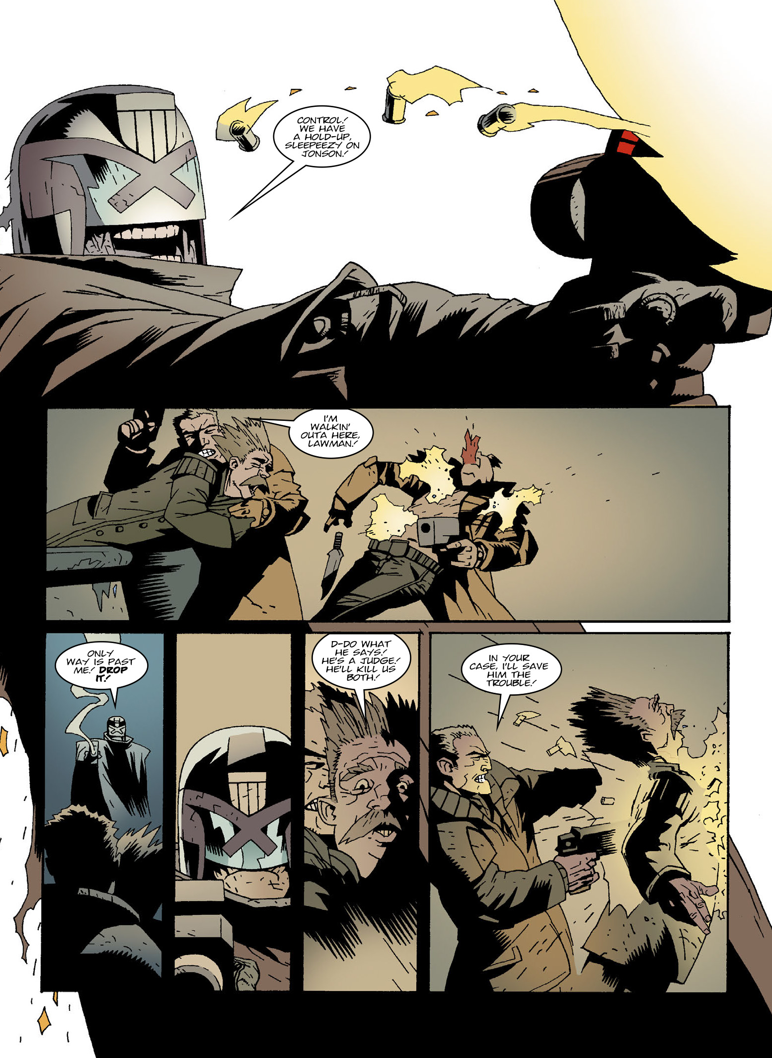Read online Essential Judge Dredd: Origins comic -  Issue # TPB (Part 1) - 17