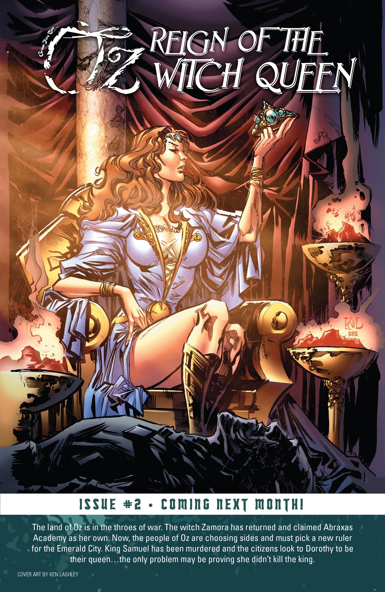 Read online Grimm Fairy Tales presents Oz: Reign of the Witch Queen comic -  Issue #1 - 24