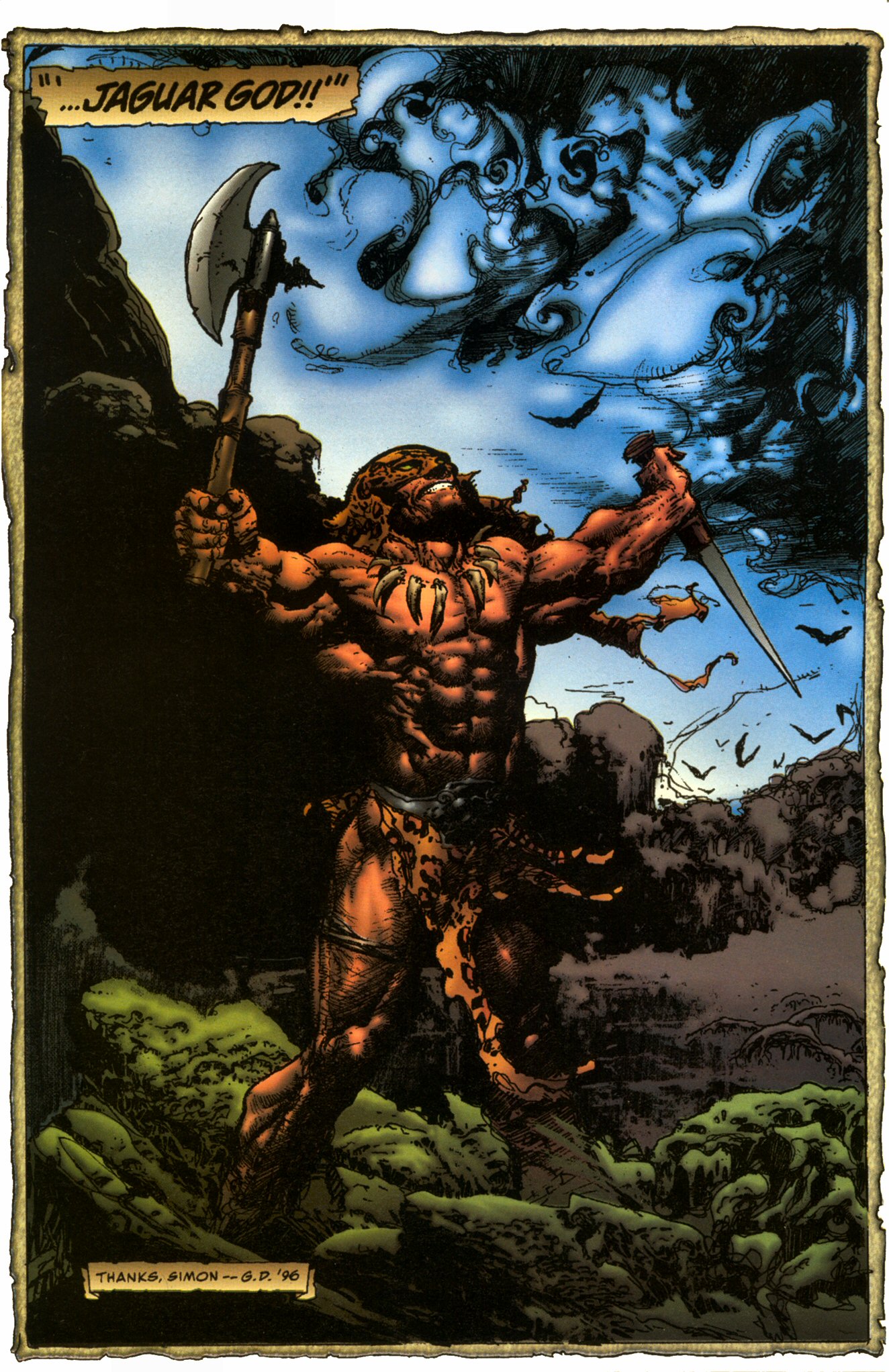 Read online Jaguar God comic -  Issue #0 - 19