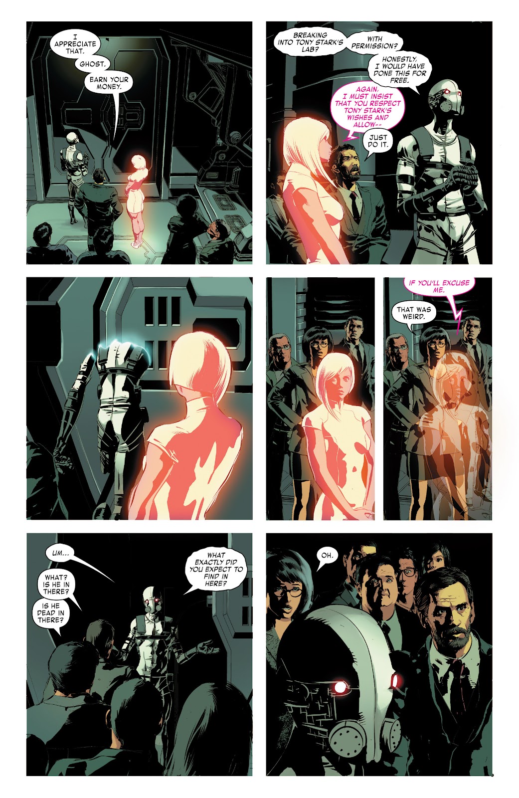 True Believers: Invincible Iron Man-The War Machines issue Full - Page 112