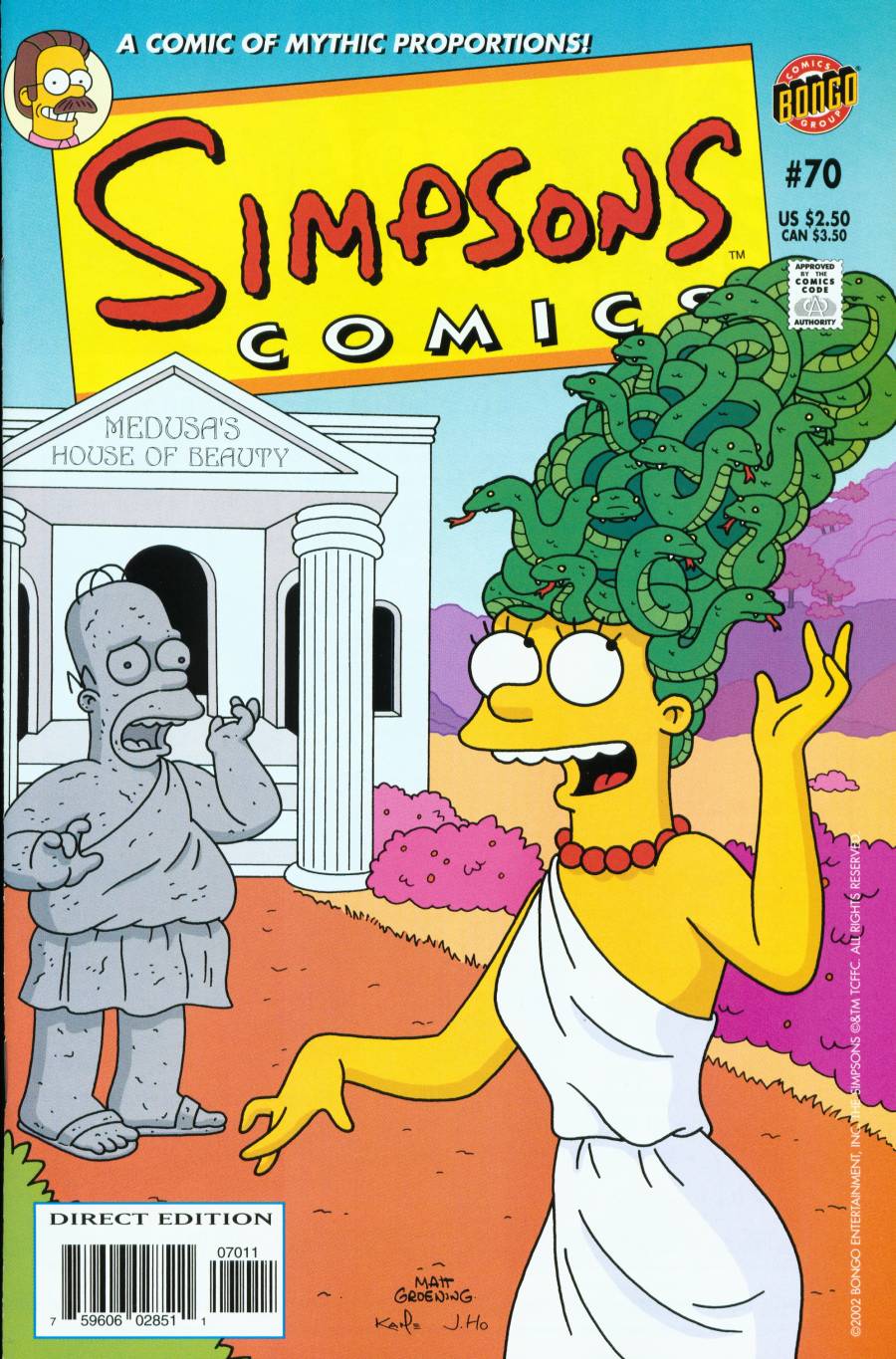 Read online Simpsons Comics comic -  Issue #70 - 1