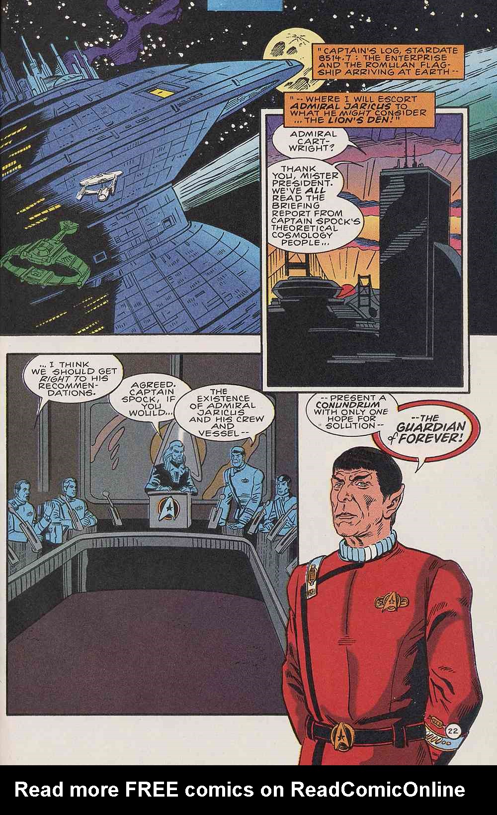 Read online Star Trek (1989) comic -  Issue #53 - 26