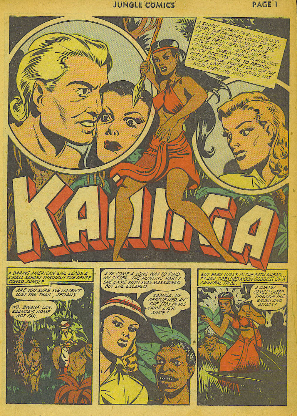 Read online Jungle Comics comic -  Issue #36 - 4