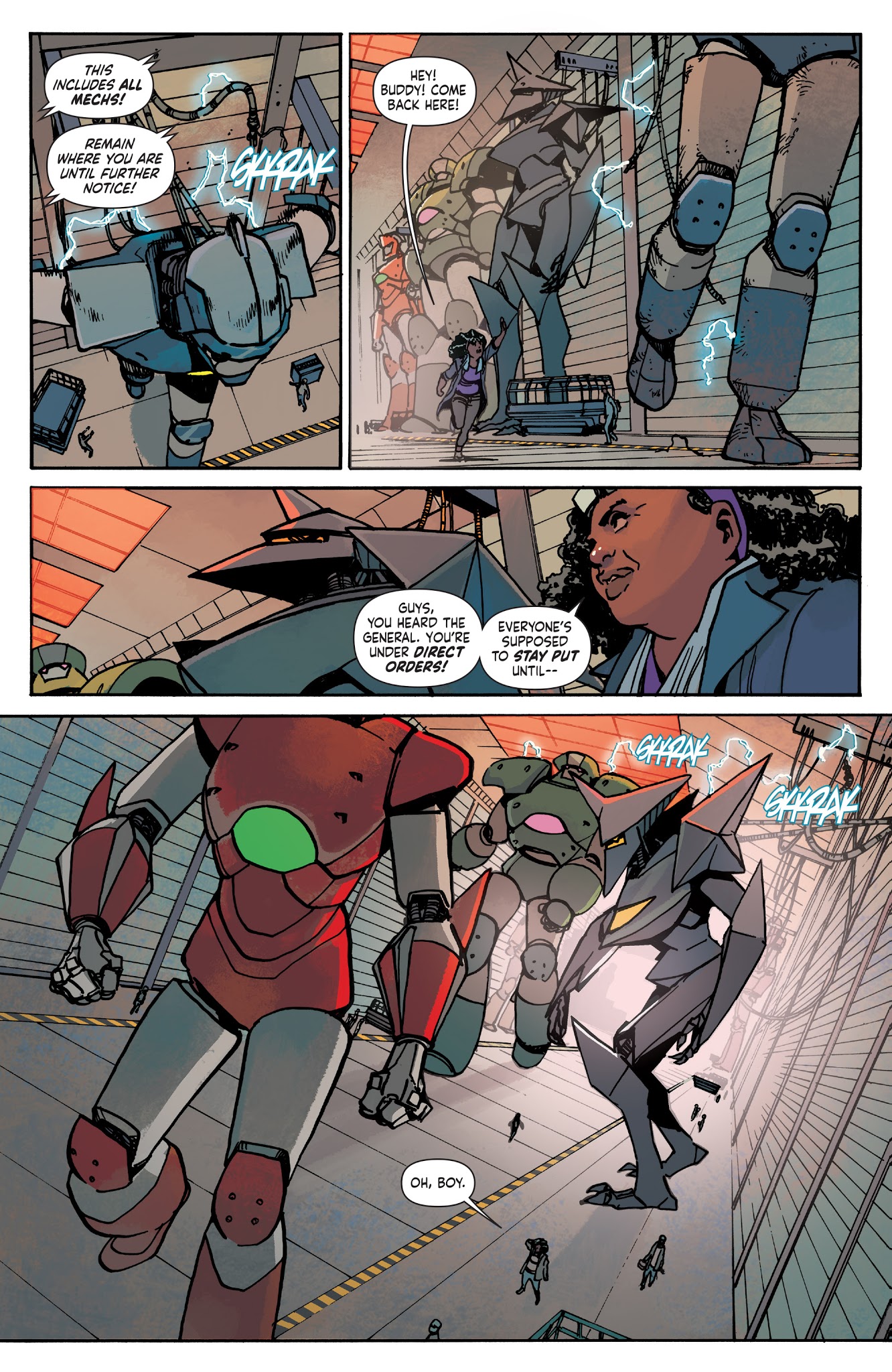 Read online Mech Cadet Yu comic -  Issue #6 - 14