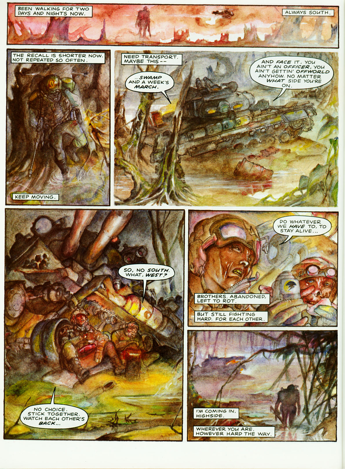 Read online Rogue Trooper: The War Machine comic -  Issue # TPB - 38