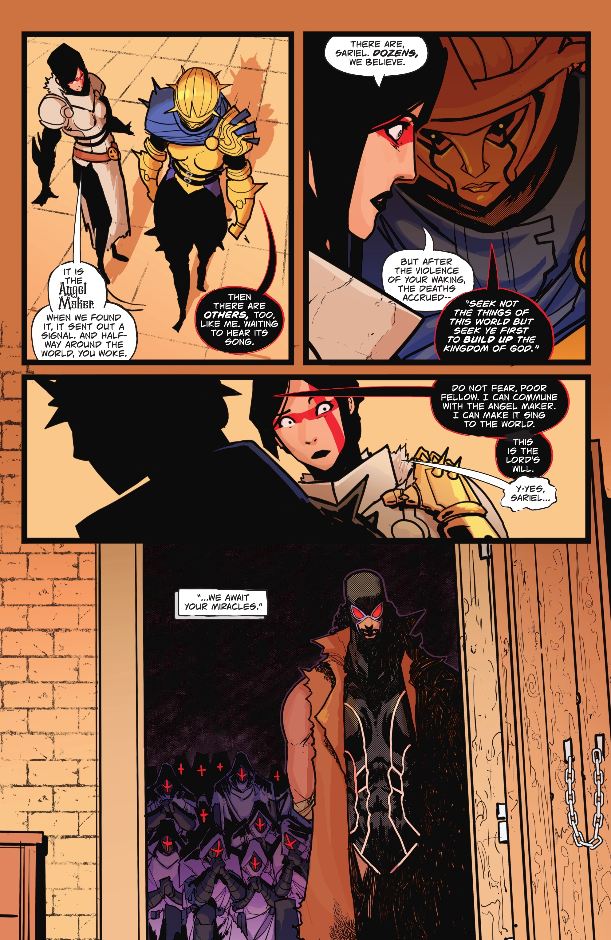 Read online Sword Of Azrael comic -  Issue #5 - 16